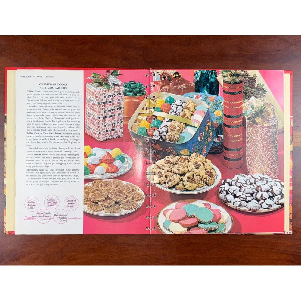 VTG Betty Crocker's Cooky Book 1973 Spiral Bound Vintage Cookie Recipe Cookbook